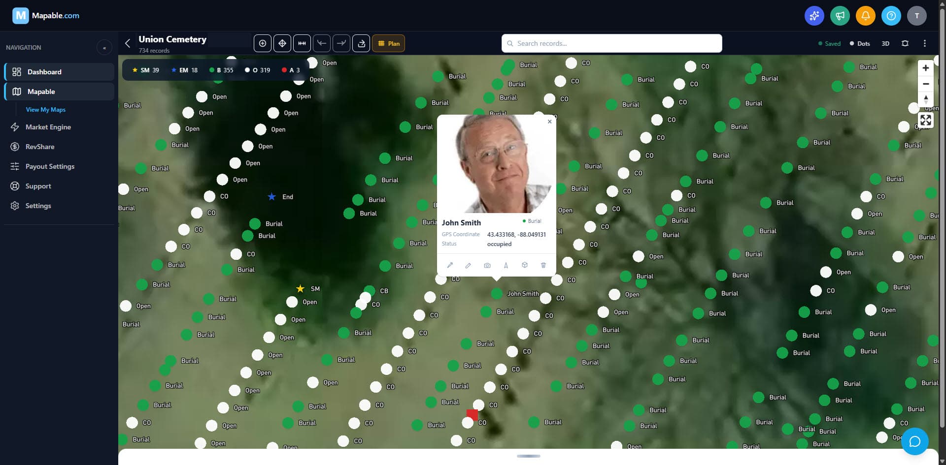 2D Interactive Maps
